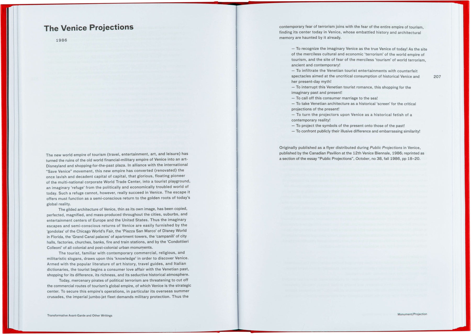 Krzysztof Wodiczko: Transformative Avant-Garde and Other Writings